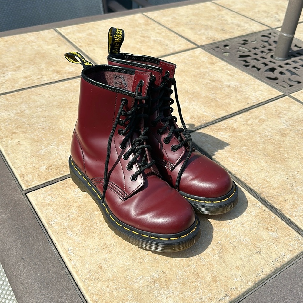 Cherry Red Doc Martens